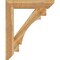 Ekena Millwork Merced Slat Rough Sawn Bracket, Western Red Cedar, 6"W x 36"D x 44"H BKT06X36X44MRC06RWR - alternate 2